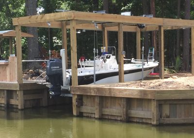 The boat lift company lake conroe livingston houston town ponds overhead boat lift cable lift