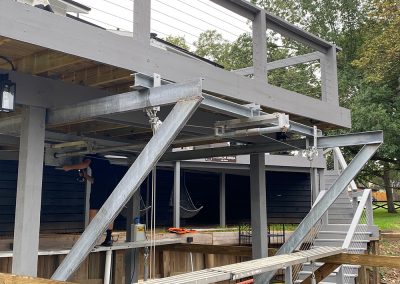 The boat lift company lake conroe livingston houston town ponds custom work