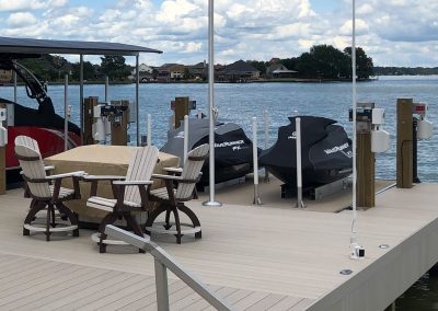 The boat lift company lake conroe livingston houston town ponds platform lift