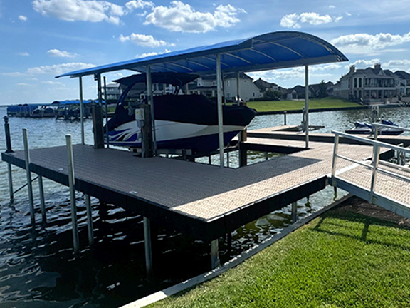 Boat lift covers