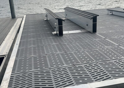 Closeup of Jet Ski Lift