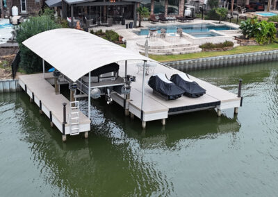 steel bulkhead construction Lake Conroe