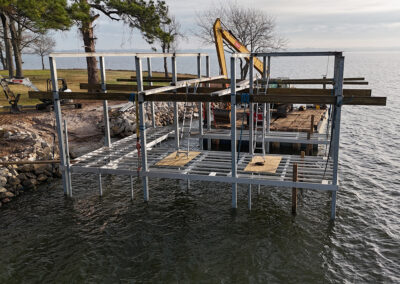Heavy Duty Aluminum Dock Construction on Texas Lakes