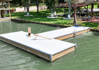 Two Story Boat House Lake Conroe and Lake Livingston from The Boat Lift, Dock and Bulkhead Company