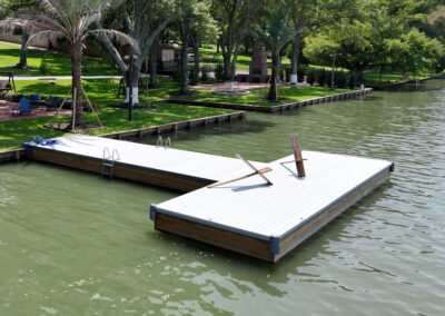 Two Story Boat House Lake Conroe and Lake Livingston from The Boat Lift, Dock and Bulkhead Company