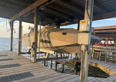 Lake Livingston Boat Lift Upgrade for an Oversized Boat